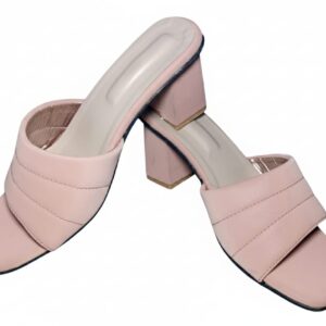 Elegant  Block Heel Slip-On Sandals for Women